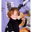 opaski party nietoperze gwiazdki halloween czarny partydeco 4 szt