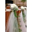 organza gladka biala partydeco 0 16 x 9 m