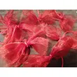 organza gladka czerwona partydeco 0 16 x 9 m
