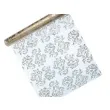 organza z nadrukiem bialy partydeco 0 36 x 9 m