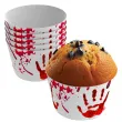 oslonka na muffinki krwawe slady 6 szt