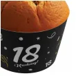 oslonki na muffinki 18 urodziny glamour birthday 6 szt
