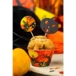 oslonki na muffinki nawiedzony dom halloween pomaranczowy congee 6 szt