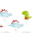 oslonki na muffinki wesole dinozaury jix 6 szt