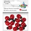 ozdoba drewniana biedronki titanum 12 szt