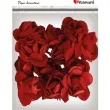 ozdoba papierowe rozyczki czerwone titanum 12 szt