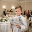pamiatka pierwszej komunii swietej ksiega gosci pamiatkowy album chlopiec w albie imie