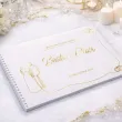 pamiatka slubu ksiega gosci weselnych album pamiatkowy para mloda personalizacja zlocona