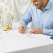 pamiatka slubu ksiega gosci weselnych album pamiatkowy zlote serce personalizacja