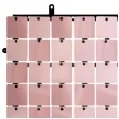 panel dekoracyjny cekinowy czarne tlo zaczep rozowy godan 30x30 cm