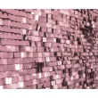 panel dekoracyjny cekinowy przezroczyste tlo rozowy godan 30x30 cm