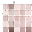 panel dekoracyjny cekinowy rose gold partydeco 30 x 30 cm