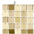panel dekoracyjny cekinowy zloty jasny partydeco 30 x 30 cm