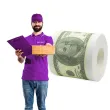 papier toaletowy dolary 100 usd partypal