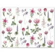 papierowa podkladka kwiaty paw 40x29 24 szt