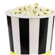 papierowe pudelka na popcorn paski opakowanie na slodycze przekaski 2 szt