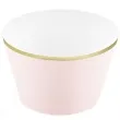 papilotki na muffinki classic rozowy jasny 6 szt