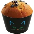 papilotki na muffinki duch kot dynia halloween congee 6 szt