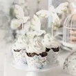 papilotki na muffinki komunia swieta kwiaty i golebie partydeco 6 szt