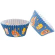 papilotki na muffinki looney tunes dekora niebieskie 50 szt