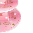 patera papierowa 1 urodziny little star rozowa jix