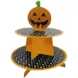 patera papierowa halloweenowa dynia guirca 25 cm