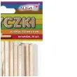 patyczki drewniane okragle bezbarwne aliga 100 mm 50 szt
