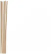 patyczki drewniane okragle dlugie naturalne titanum 300 mm 10 szt