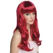peruka elegancka dziewczyna czerwona boland
