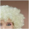 peruka party afro blond