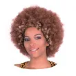 peruka party afro brazowa