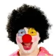 peruka party afro klaun czarna guirca