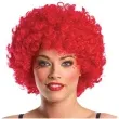 peruka party afro mega czerwona partytino