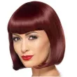 peruka party bob partyrama bordowy smiffys