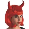 peruka party diablica z rogami czerwona carnival toys
