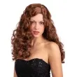 peruka party dlugie fale brazowa carnival toys