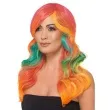 peruka party dlugie fale kolorowa smiffys