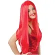 peruka party dlugie wlosy czerwona guirca
