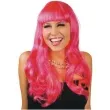 peruka party dlugie wlosy rozowe partytino