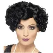 peruka party flirciara czarna smiffys