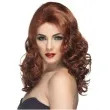 peruka party glamour kasztanowa smiffys