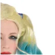 peruka party harley quinn rozowo blekitna amscan