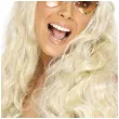 peruka party hipis opaska daisy blond smiffys