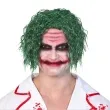 peruka party klaun joker zielona guirca