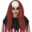 peruka party klaun z lysina brazowa guirca