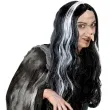 peruka party morticia addams czarna widmann