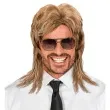 peruka party mullet lata 80 blond widmann