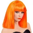 peruka party neon pomaranczowa widmann