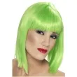 peruka party neon zielona smiffys
