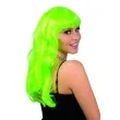 peruka party neonowa dluga zielona partytino